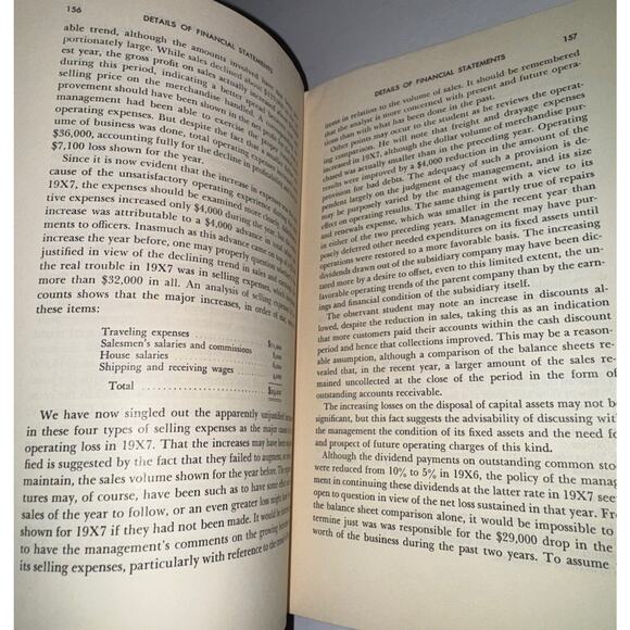 Analyzing Financial Statements by Carlisle R Davis & Edward F Gee (1956 HC) - Picture 10 of 10